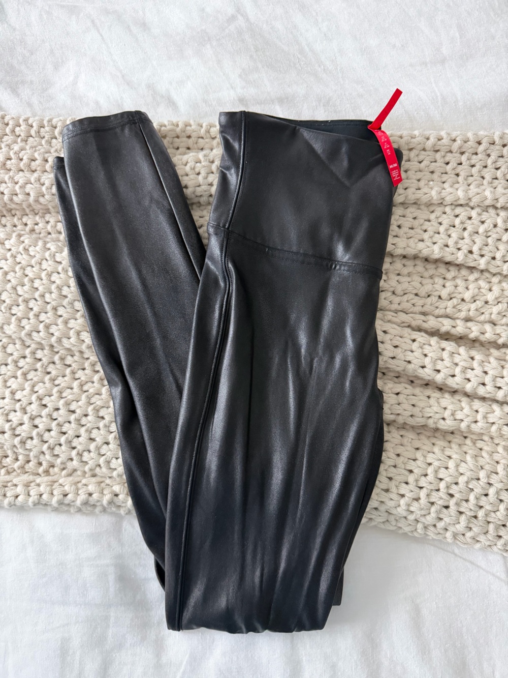 SPANX faux leather leggings